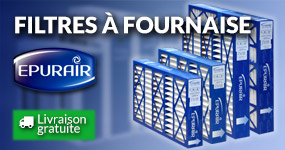 Filtres de Remplacement Épurair Super Filtration 99% Pour Fournaise - Livraison Gratuite